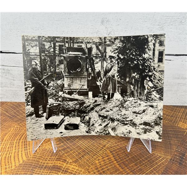 Russian Soldiers With Hitler's Burned Corpse Photo