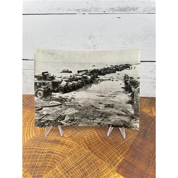 The Remains Of English Equipment In Dunkirk Photo