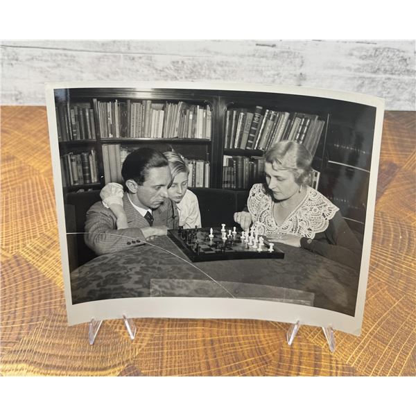 Josef Goebbels Wife & Step Son Photo