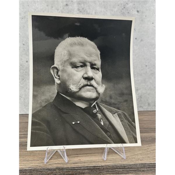 President Paul von Hindenburg File Photo