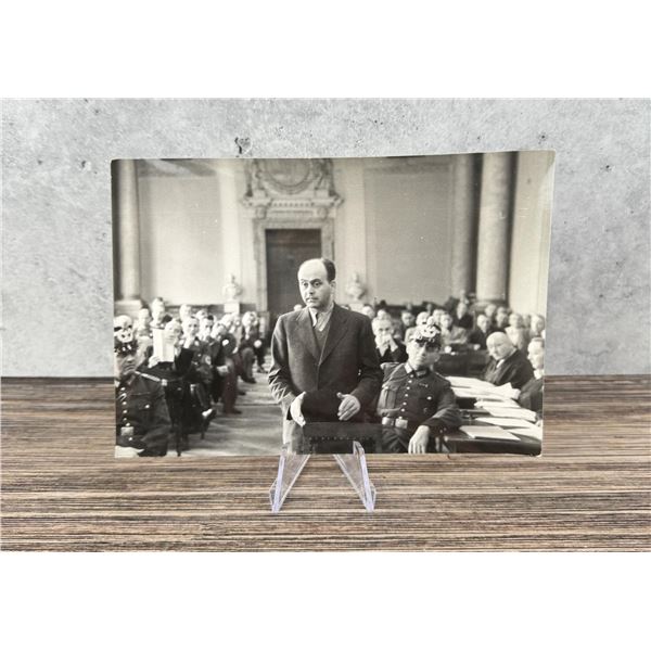 Gustav Dahrendorf On Trial Photo