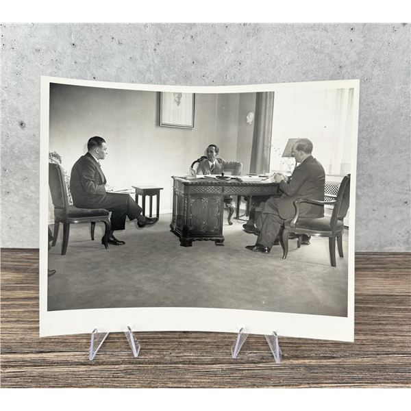 Josef Goebbels At His Desk Photo
