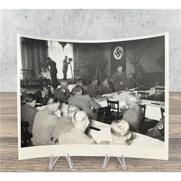 Adolf Hitler Leadership War Room Photo