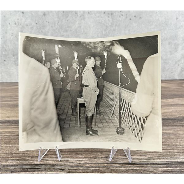 1933 Adolf Hitler Speech Photo