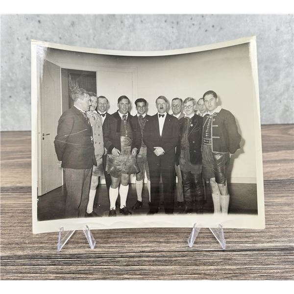 Adolf Hitler Tyrolian Delegation Photo
