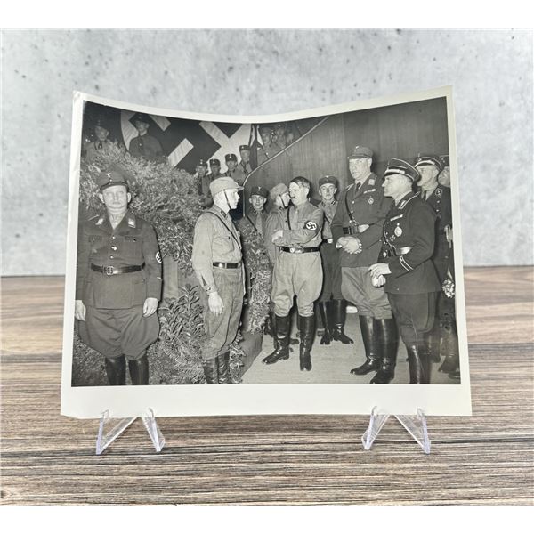 Adolf Hitler Anton Bruckner Sepp Dietrich Photo