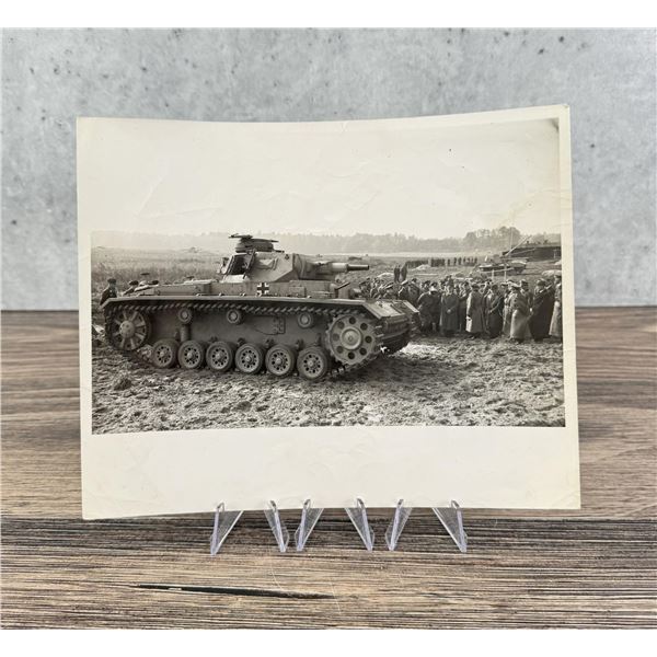 Introduction of the Panzer III Tank Photo