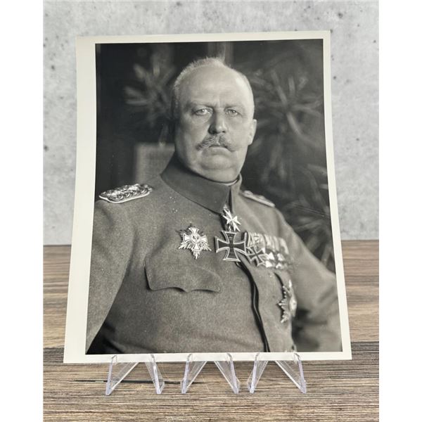 General Erich von Ludendorff Portrait Photo