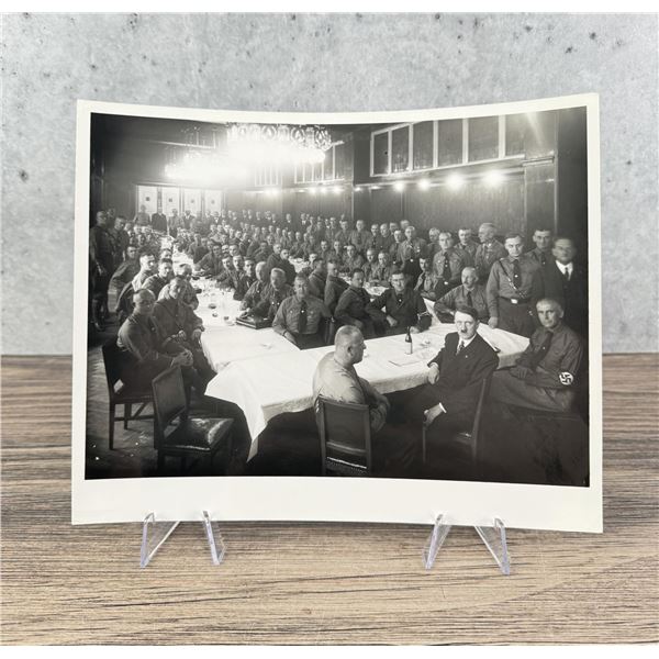 1930 Adolf Hitler with Reichstag Delegates Photo