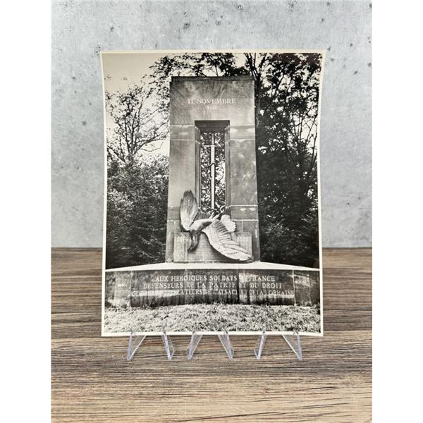November 1918 Monument Photo