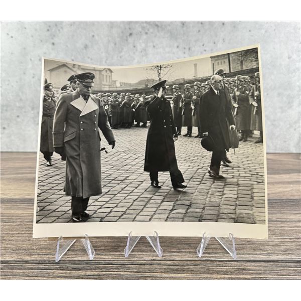 Adolf Hitler Greets Supporters Photo