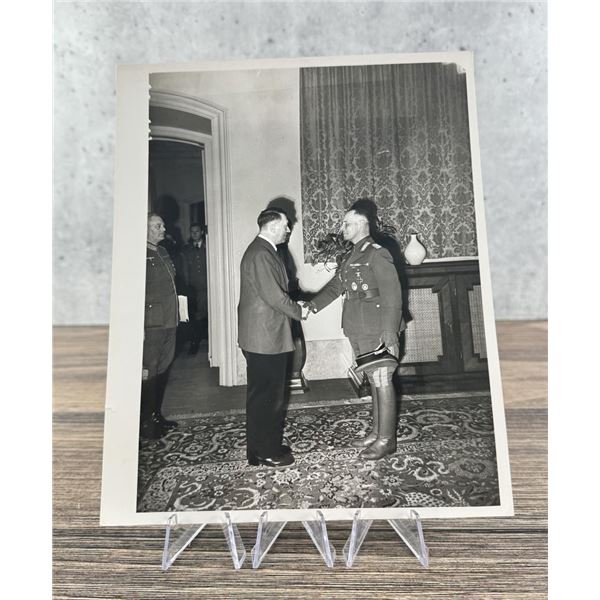 Adolf Hitler Meets Erwin Rommel Photo
