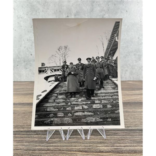 Adolf Hitler Mussolini Berghof Photo