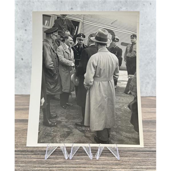 Adolf Hitler Goebbels Hess Airport Photo