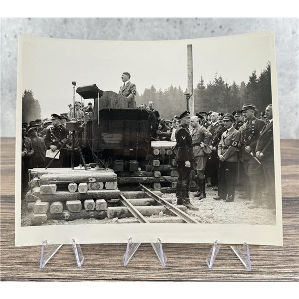 Fritz Todt Autobahn Construction Photo