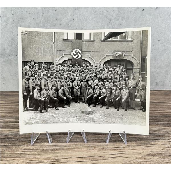 Adolf Hitler First SS Class Instruction Photo