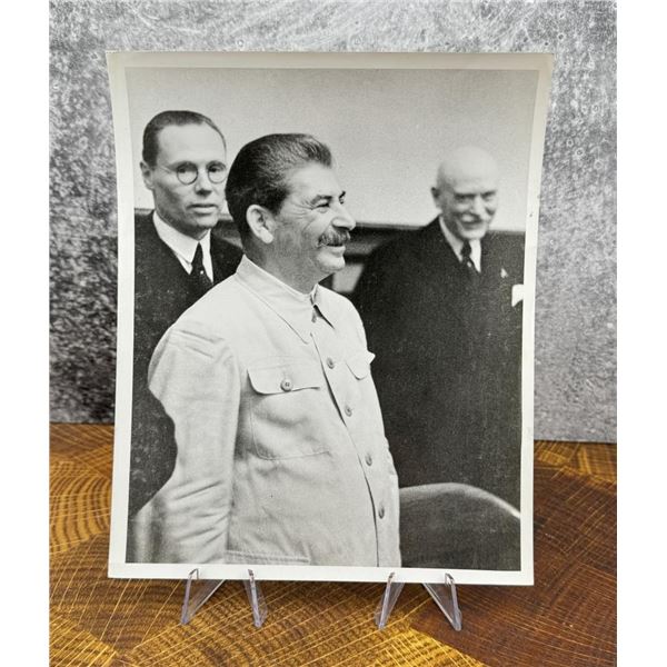 Signing German Soviet Non Aggression Pact Photo