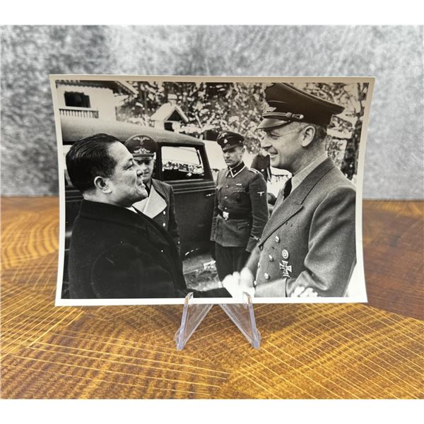 Baron Oshima Joachim von Ribbentrop Photo