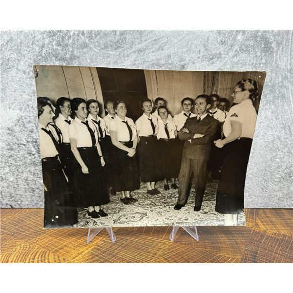 Joseph Goebbels League of German Girls Photo
