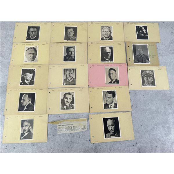 WW2 German Party Officials ID Cards