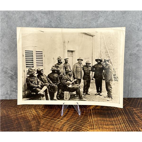WWI 23rd Engineers African American Photo