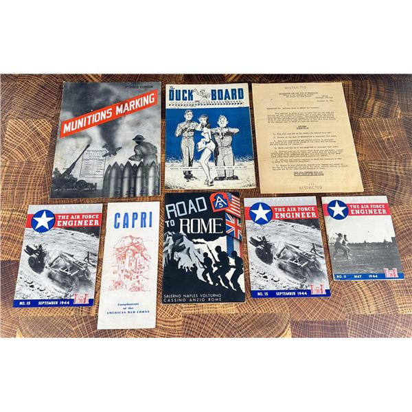 WW2 Soldier Issued Ephemera