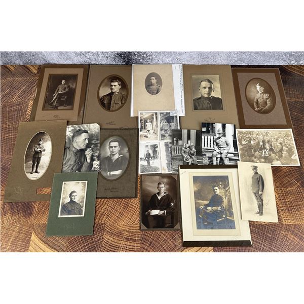 Collection of WWI WW1 American Army Navy Photos