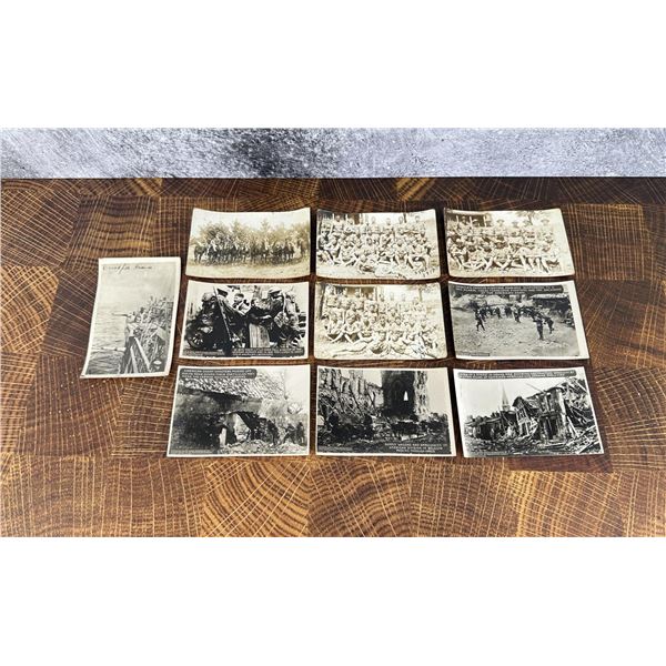 WWI WW1 USMC Marine Corps RPPC Postcards