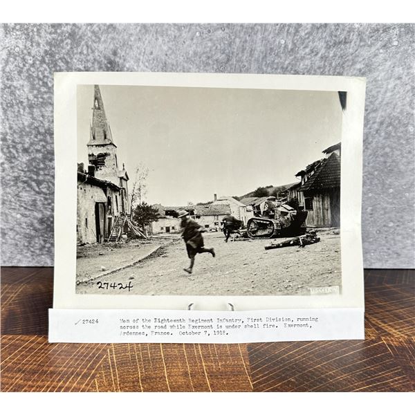 WWI WW1 US Army Exermont France Photo
