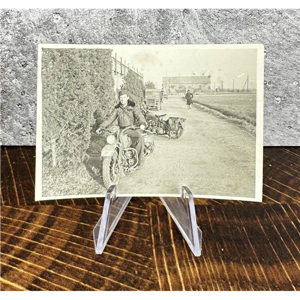 WW2 Kiangwan Military Prison Motorcycle Photo