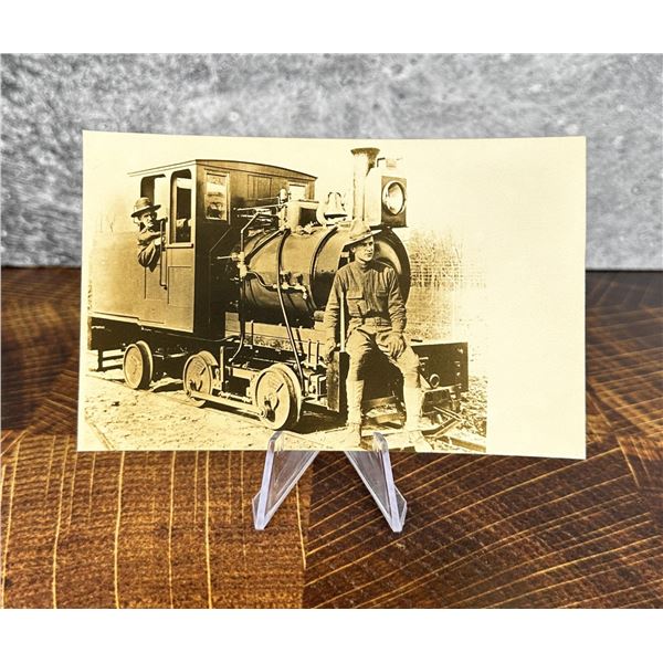 WWI WW1 Lakehurst Naval Base Train RPPC