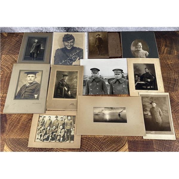 WWI WW1 US Army Soldier Portrait Photos