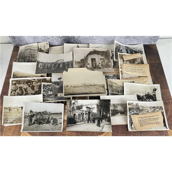 Collection of WWI WW1 British and French Photos