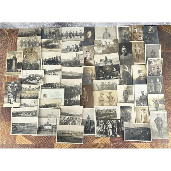 WWI WW1 US Army Soldier Portrait Photo Postcards