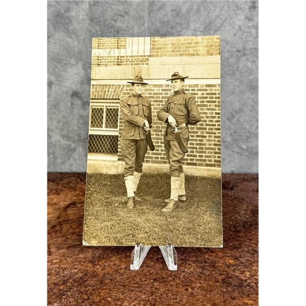 WWI WW1 US Army Hospital Corps RPPC Postcard