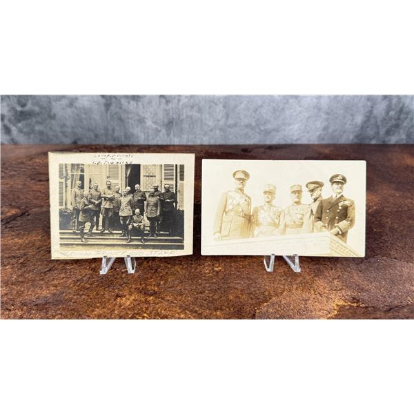 Generals of WWI WW1 RPPC Postcards