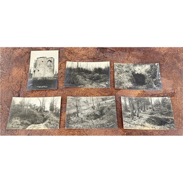 WWI WW1 Belleau Woods RPPC Postcards