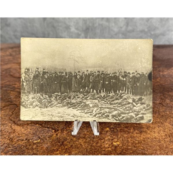 Casualties of the Red and White Armies Postcard