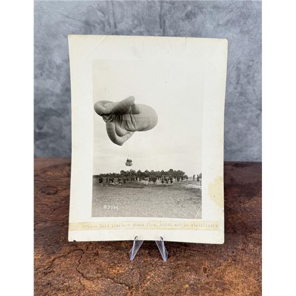 WWI WW1 American Observation Balloon Photo