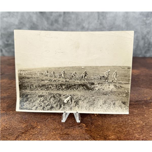 WWI WW1 Battle of the Somme Stretchers Photo
