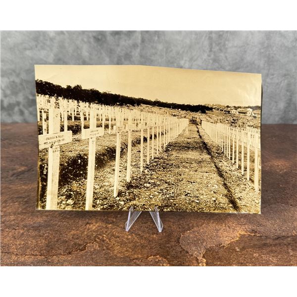 WWI WW1 American Cemetery at Glorienn Photo