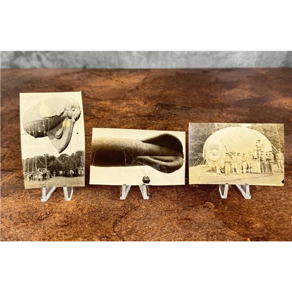 WWI WW1 American Observation Balloon Photos
