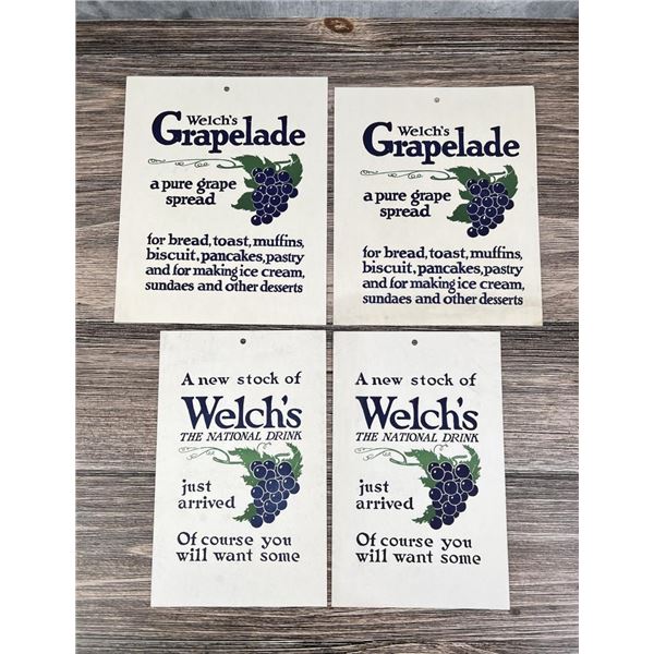 Welch's Grapelade Advertising Signs