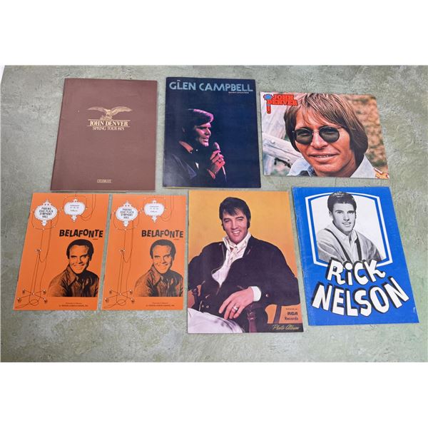 Collection of Album Tour Books