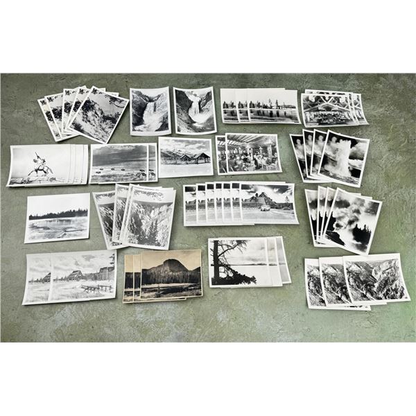 Antique Yellowstone National Park Photos Montana