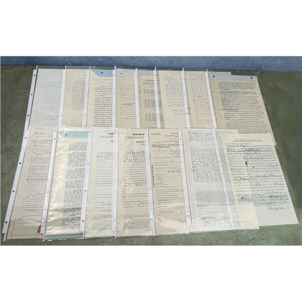 Antique Montana Mining Company Documents