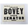 Image 1 : Charlie Bovey Montana State Senator Sign