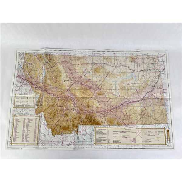 Montana Aeronautics Commission Map