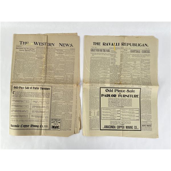 1902 Montana Newspapers
