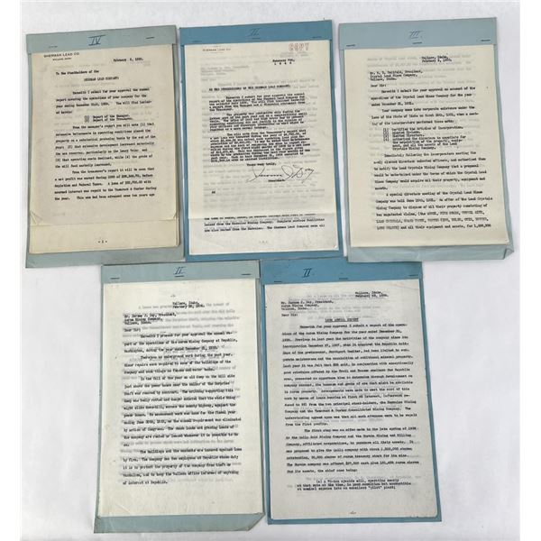 Crystal Lead Mines Wallace Idaho Ephemera